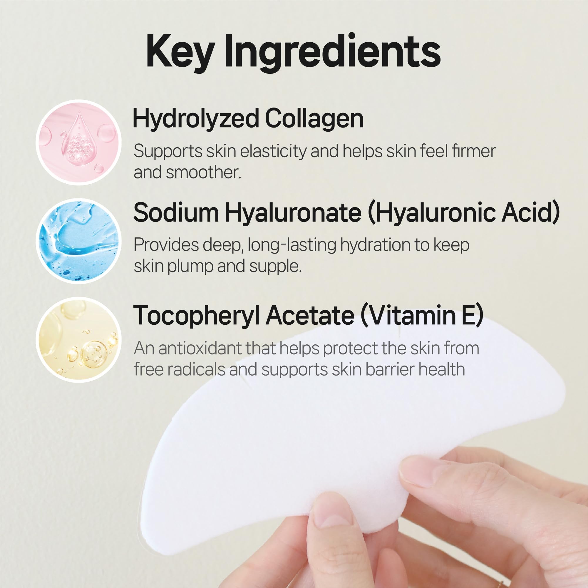 Wooshin Labottach patch next to hand showing real size and easy application