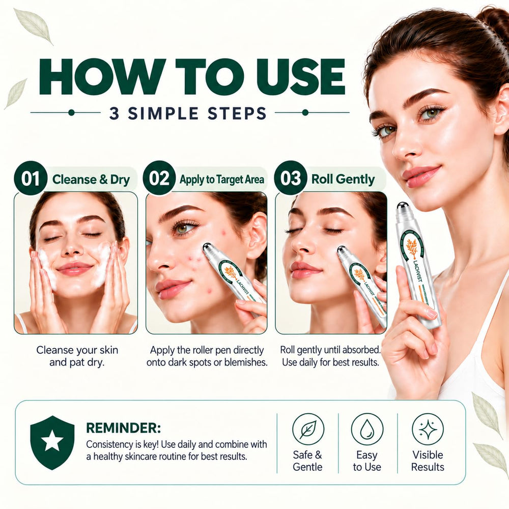 LachVist Picdo lifestyle bathroom counter showing everyday skincare routine