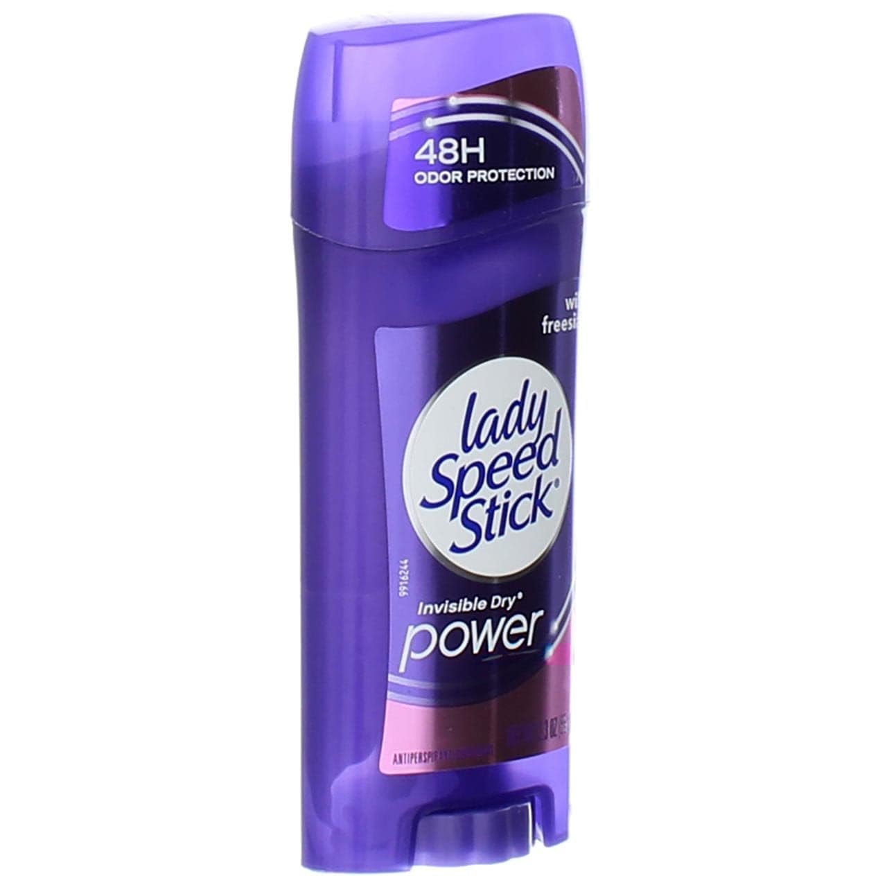 Lady Speed Stick placed on bathroom counter suggesting daily freshness routine