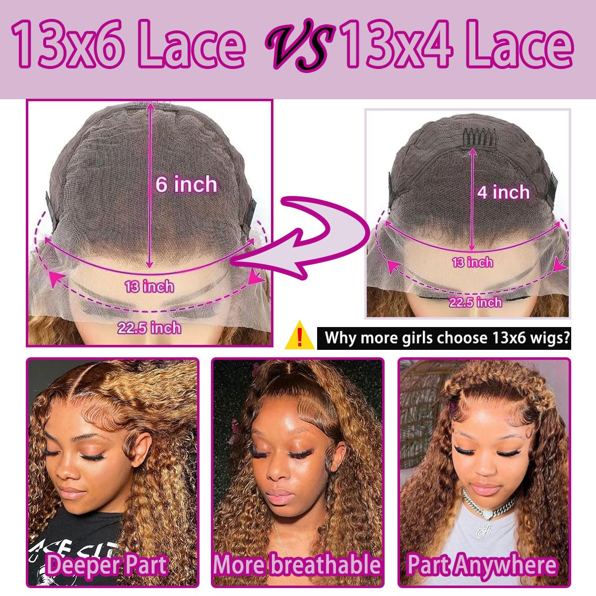 LAINSS deep wave texture detail showcasing soft bounce and defined curls