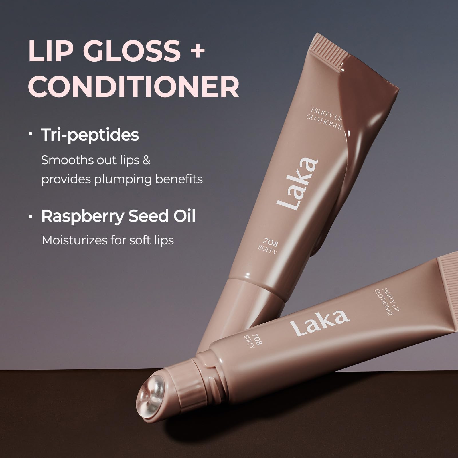 Laka swatches on arm showing buildable color and layering benefit