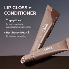 Laka swatches on arm showing buildable color and layering benefit