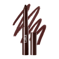 Laka lip liner front packaging showing shade and benefit durable color