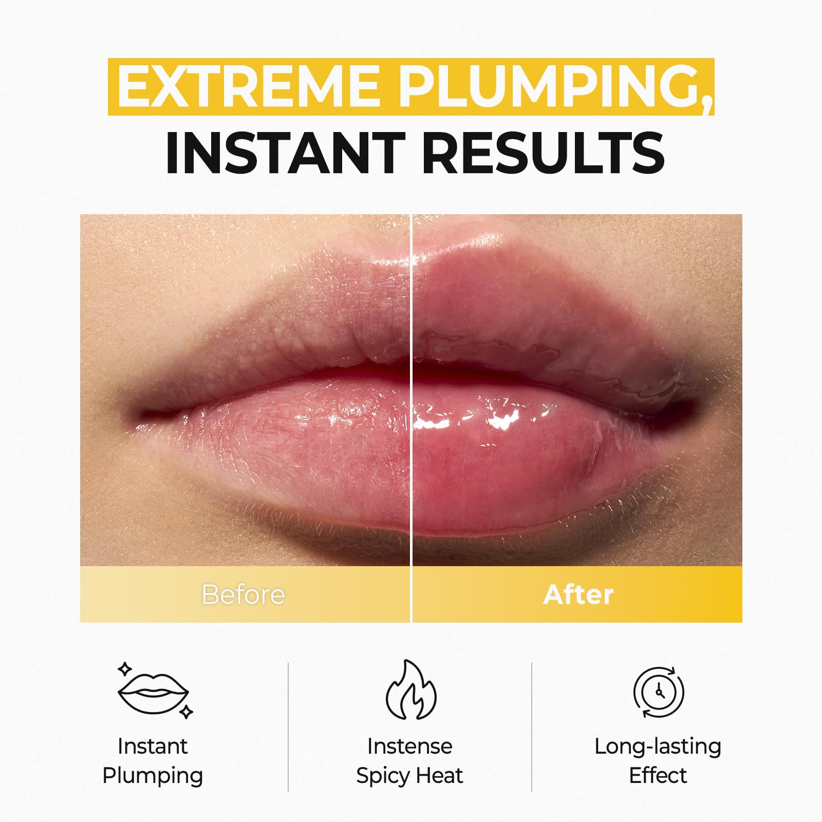 Laka curved applicator close-up for precise, even lip application benefit