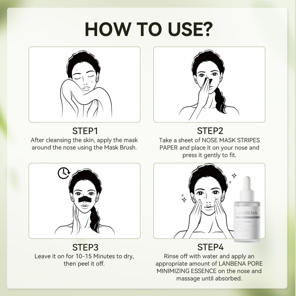 LANBENA lifestyle on bathroom vanity implying easy daily use