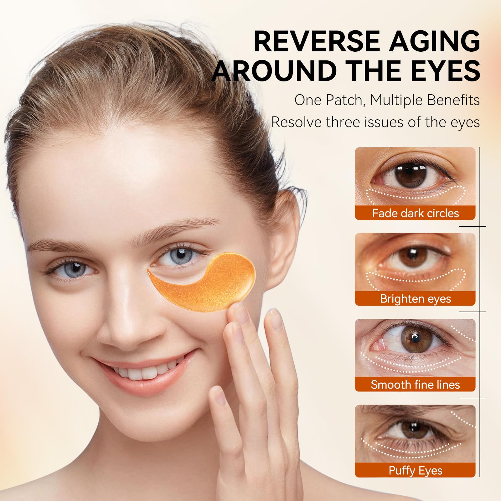 LANBENA product with vitamin C ingredient bottle suggesting brightening