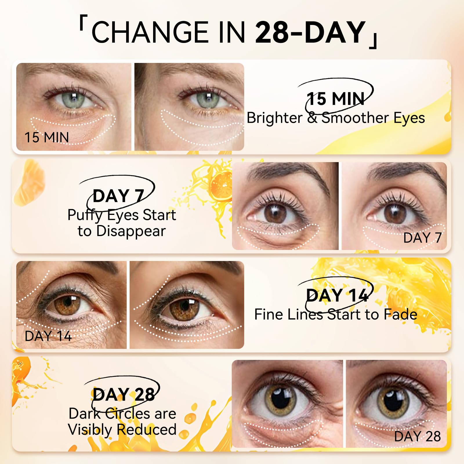 LANBENA lifestyle image in mirror before makeup for instant refresh