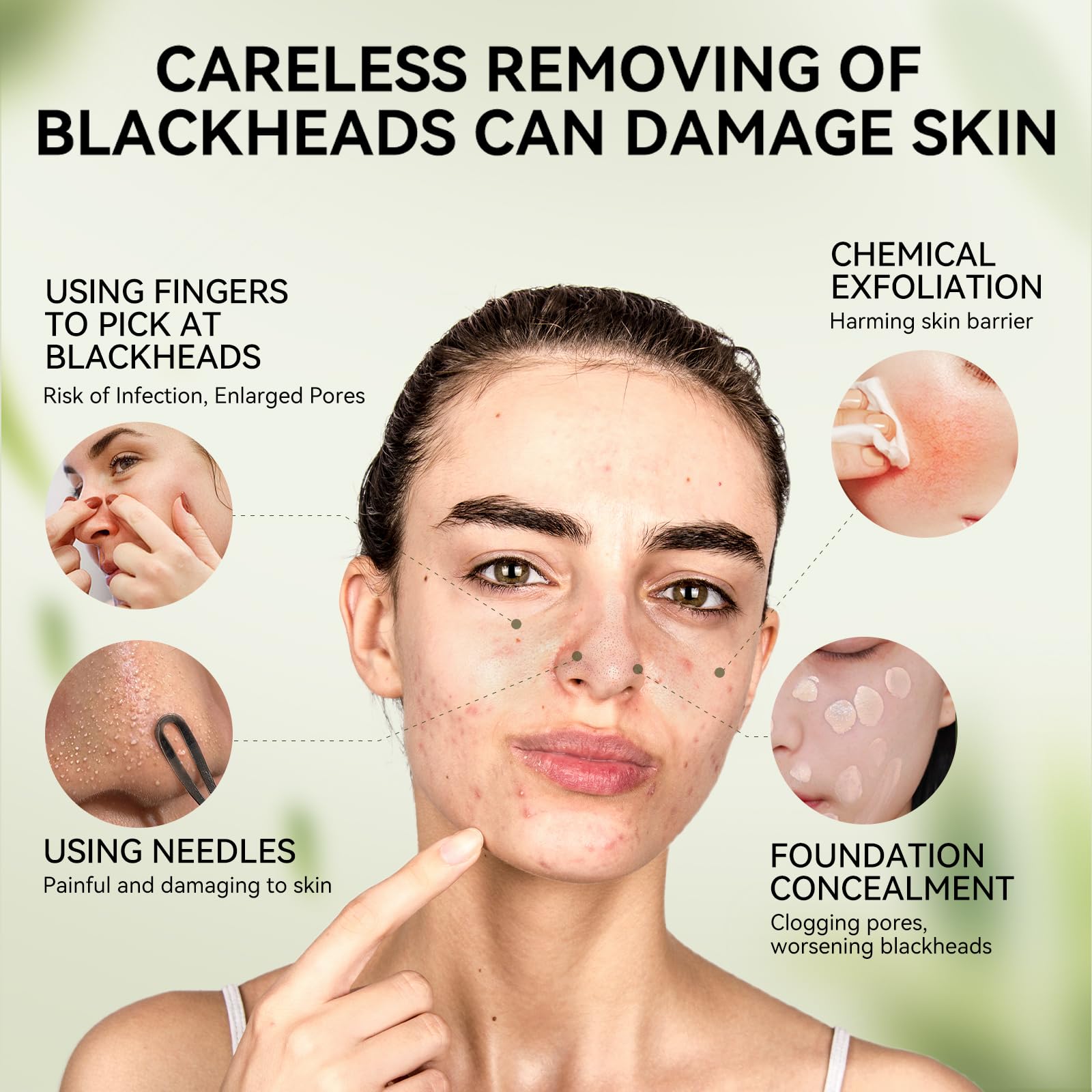 LANBENA thick charcoal gel texture demonstrating strong adhesion