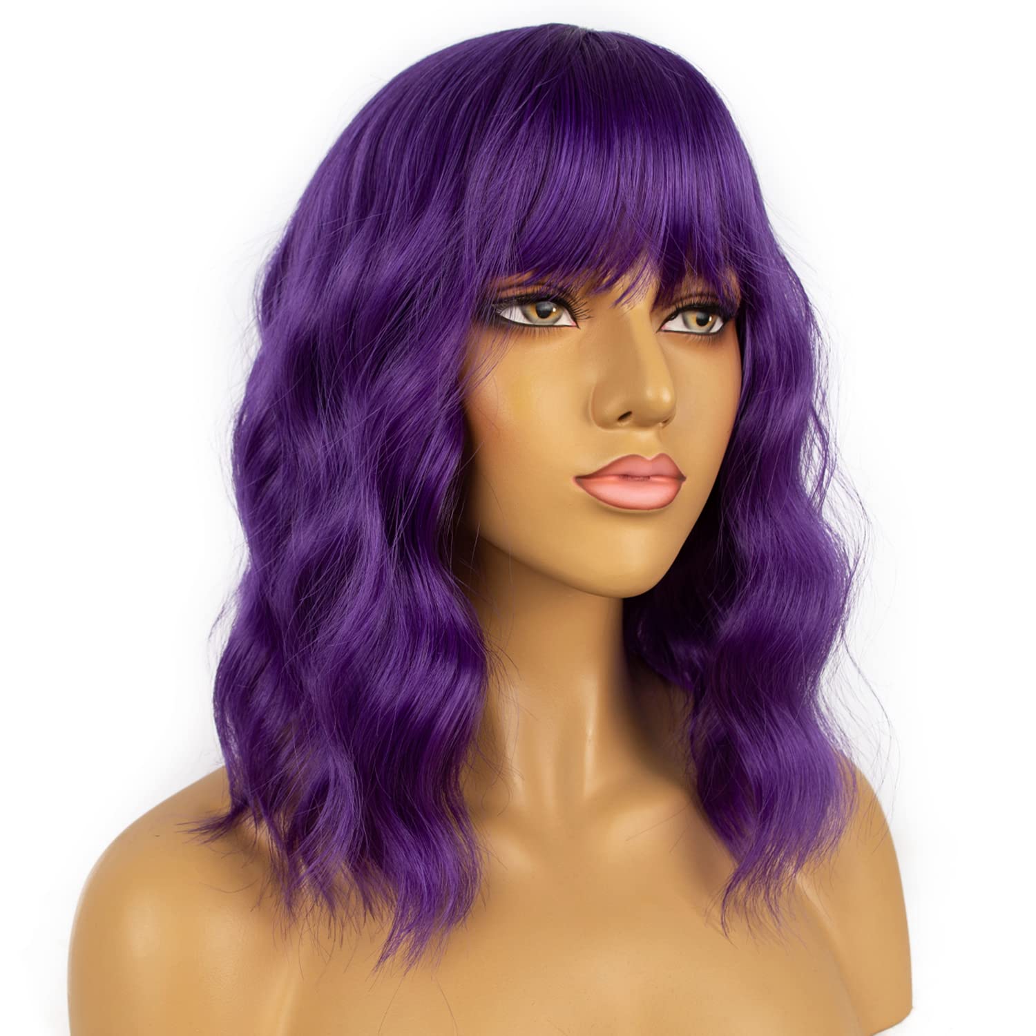 LANCAINI side profile with bangs showing flattering cut and face-framing benefit