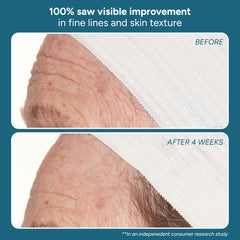 Lancer polish applied to neck and décolleté showing improved skin texture benefit