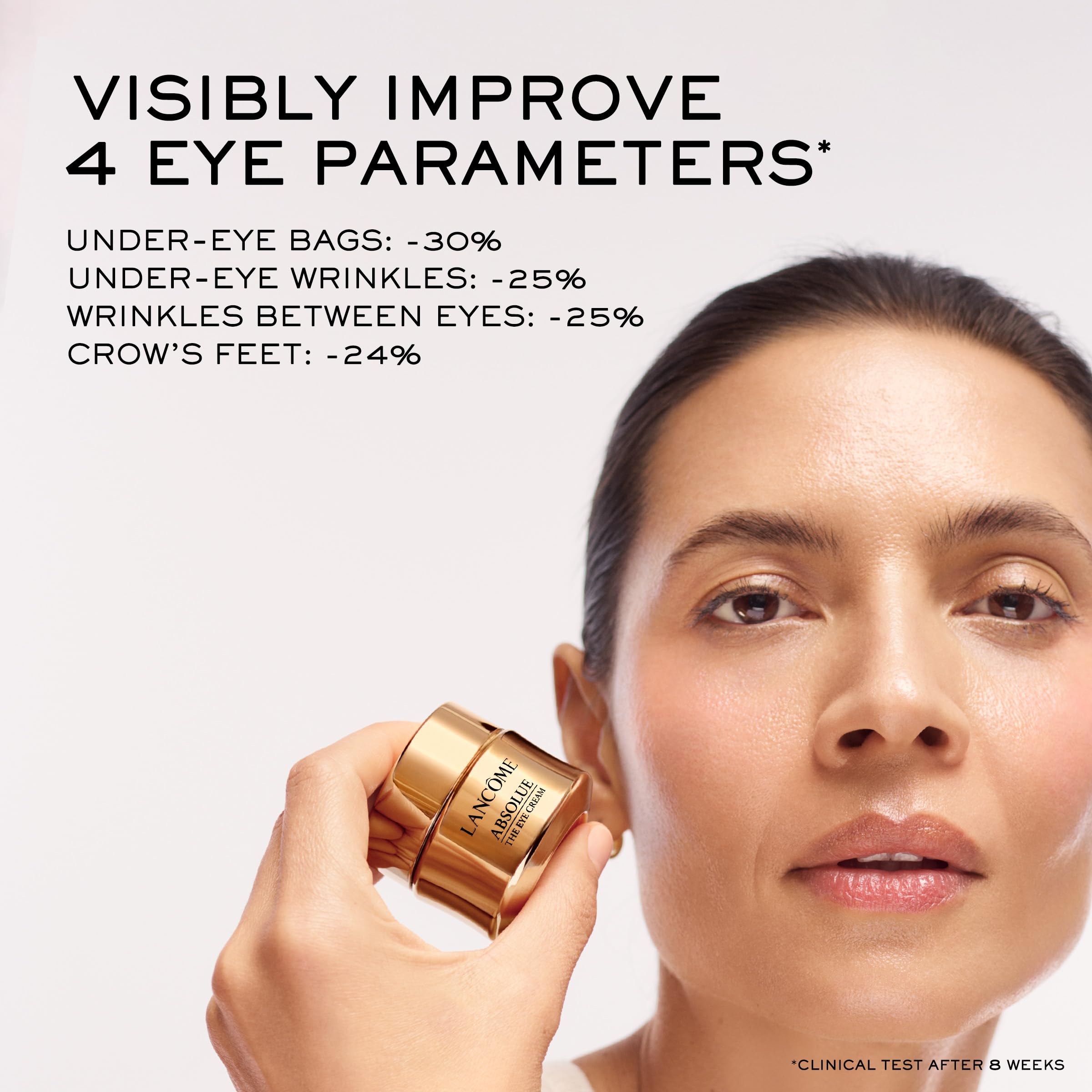 Lancôme Absolue cream texture close-up highlighting smooth blendability and hydration