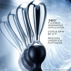 Lancôme Cryo Pearl applicator close detail delivering cooling relief