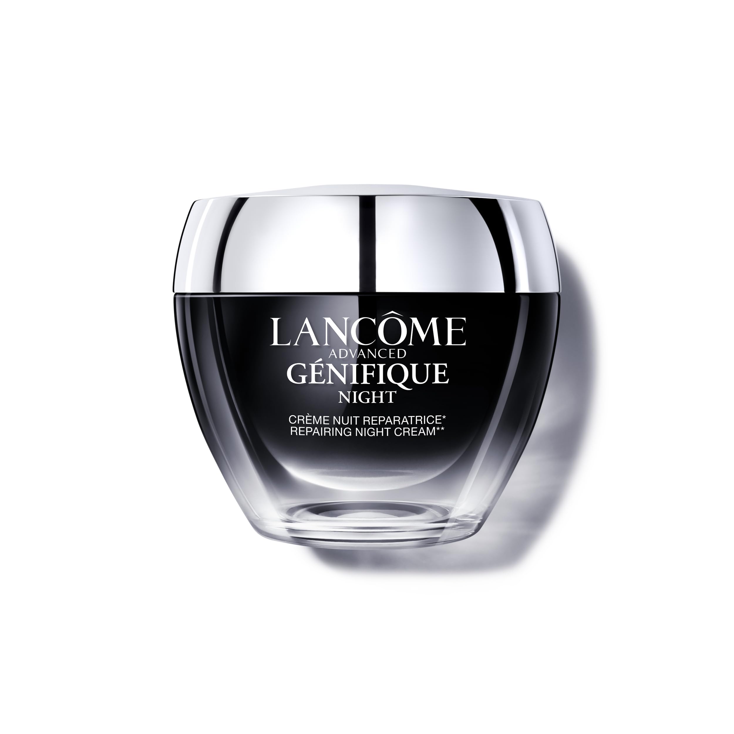 Lancôme jar front view showing product and nourishing barrier benefits
