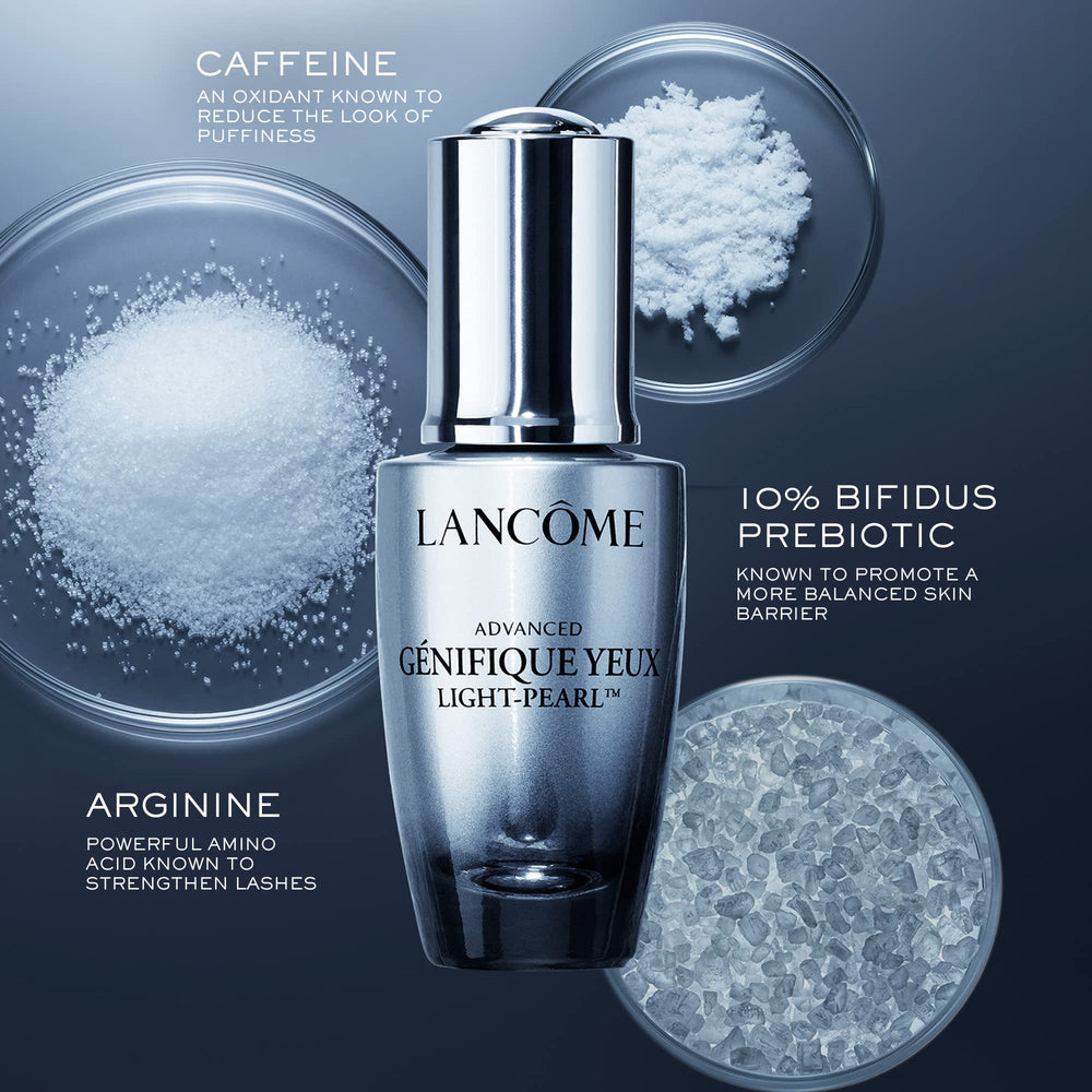 Lancôme serum texture close-up showing lightweight hydrating formula