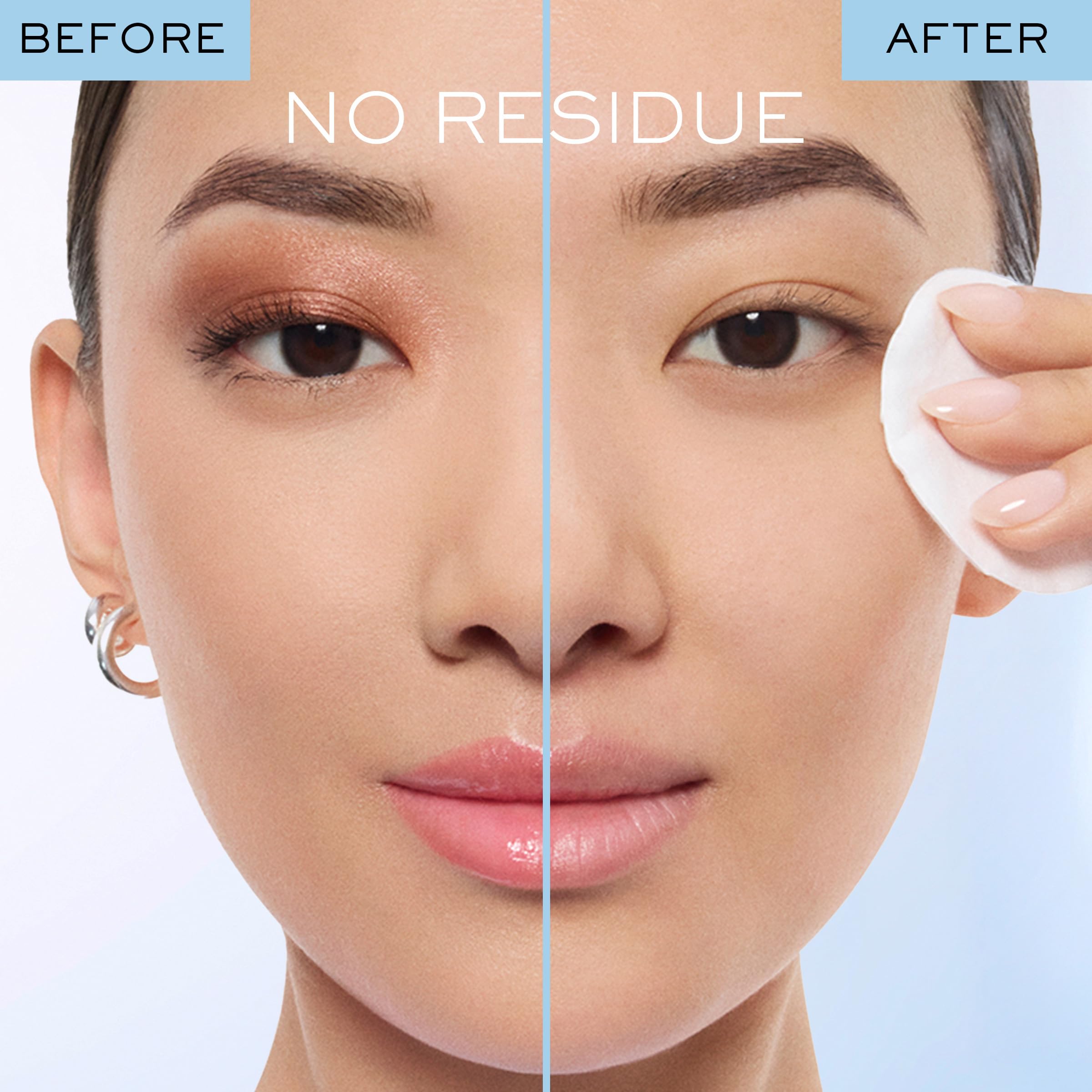 Lancôme Bi-Facil clear droplet showing lightweight non-greasy texture
