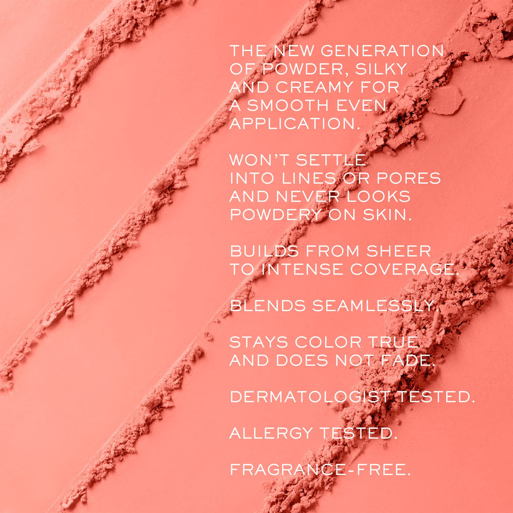 Lancôme blush subtil applied on hand showing blendability benefit for easy testing