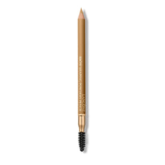 Lancôme Brow Shaping Powdery Eyebrow Pencil front view showing slim dual-ended design for easy grooming