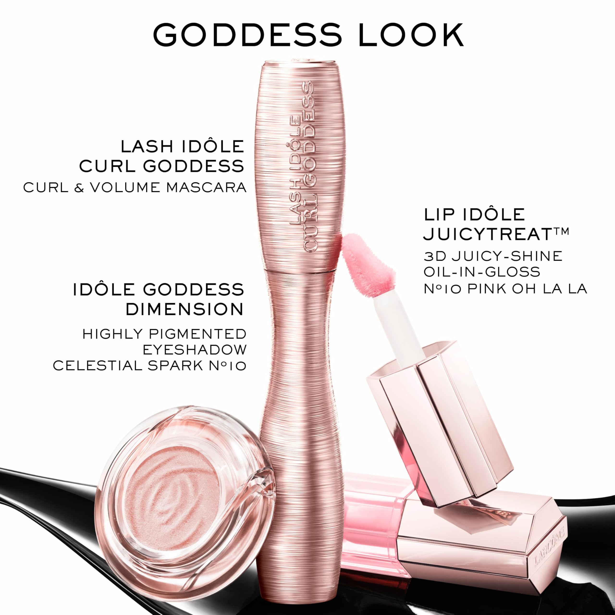 Lancôme mascara inside travel pouch portraying easy carry and ready-to-go wear