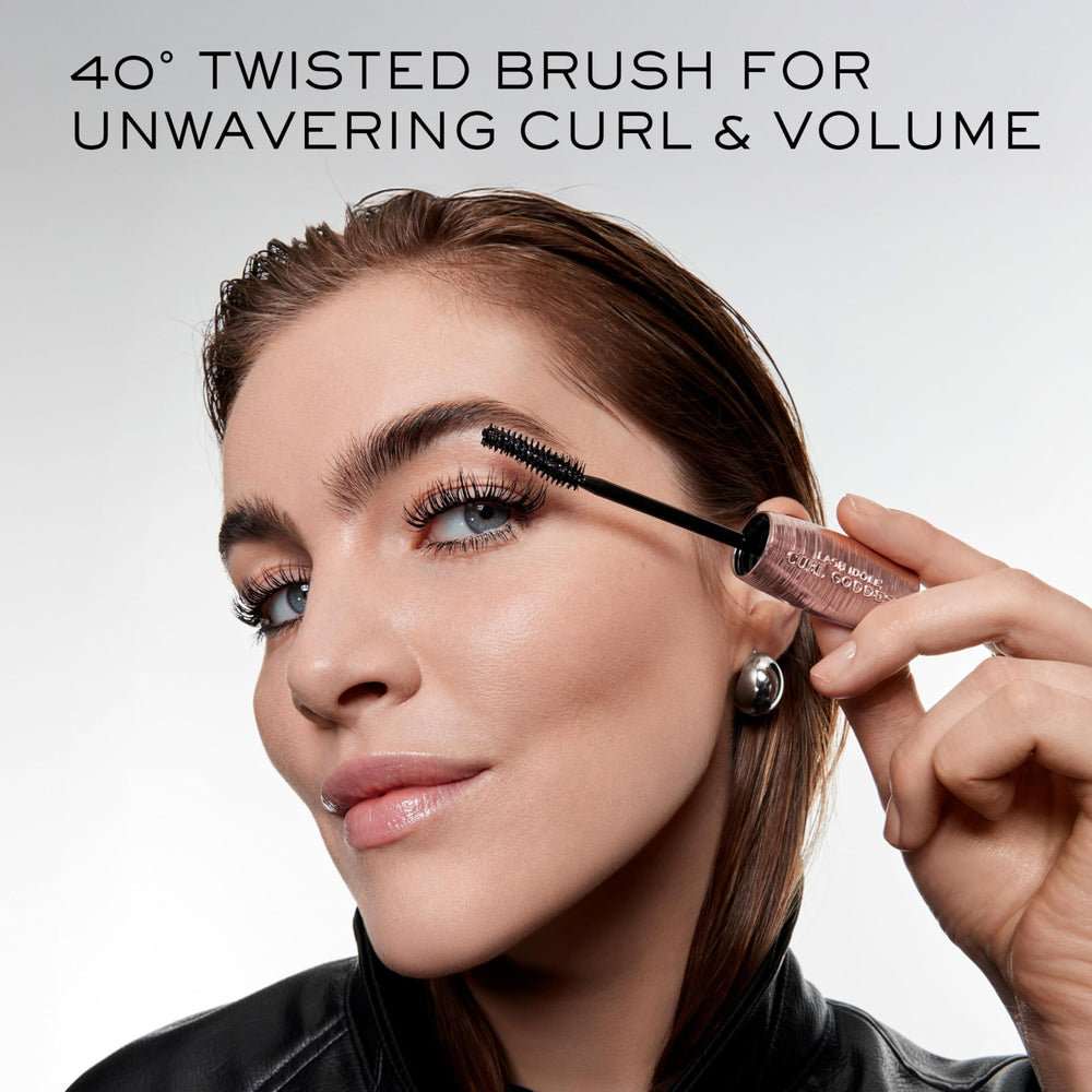 Lancôme swiped formula texture showing lightweight, non-clumping finish