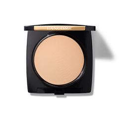Lancôme compact front view showing sleek packaging and portability benefit