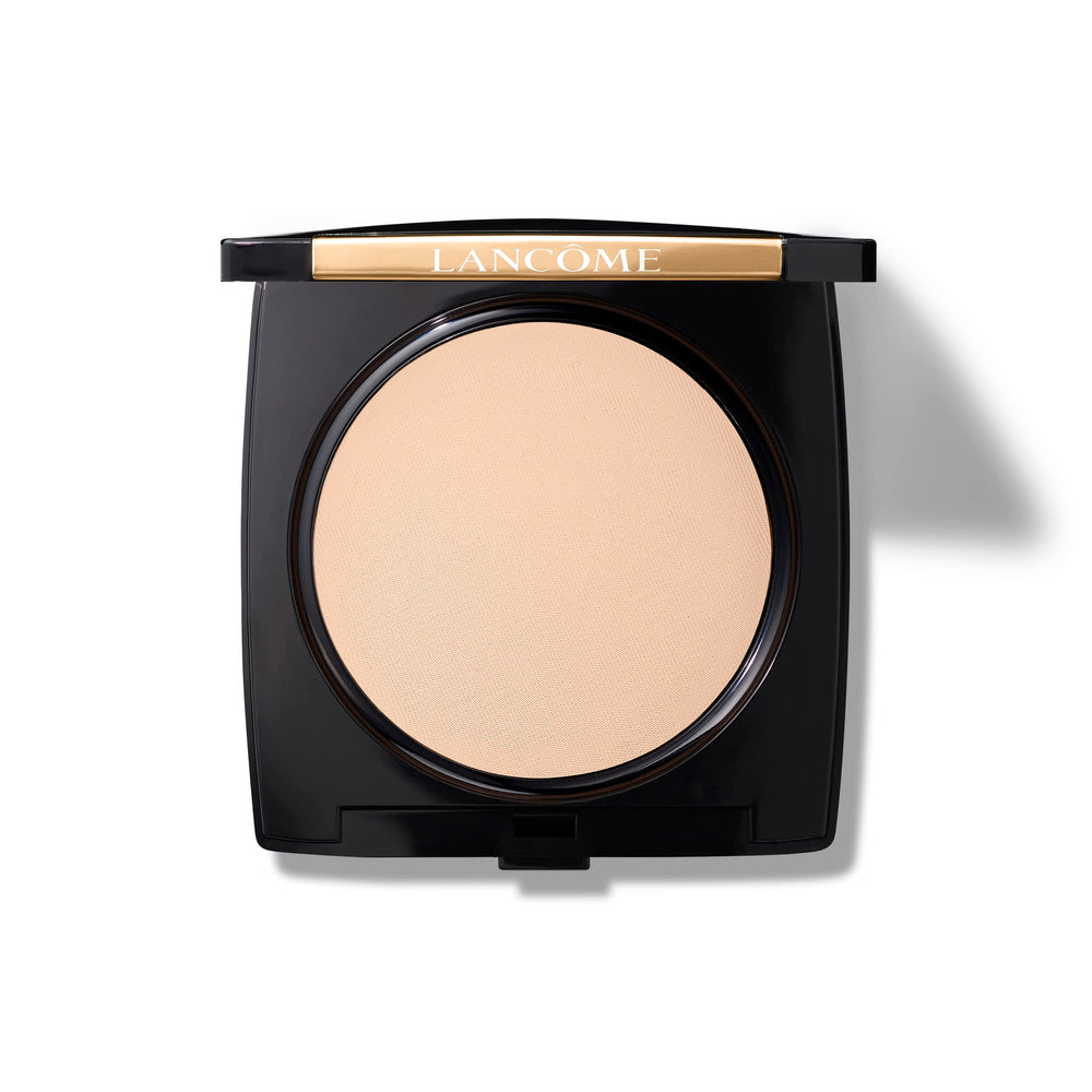 Lancôme compact front view showing sleek packaging and portable benefit