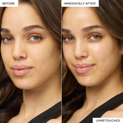 Lancôme Rénergie night cream spread on hand showing how it absorbs for overnight benefit