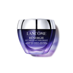 Lancôme Rénergie night cream jar front view showing elegant packaging and luxury benefit