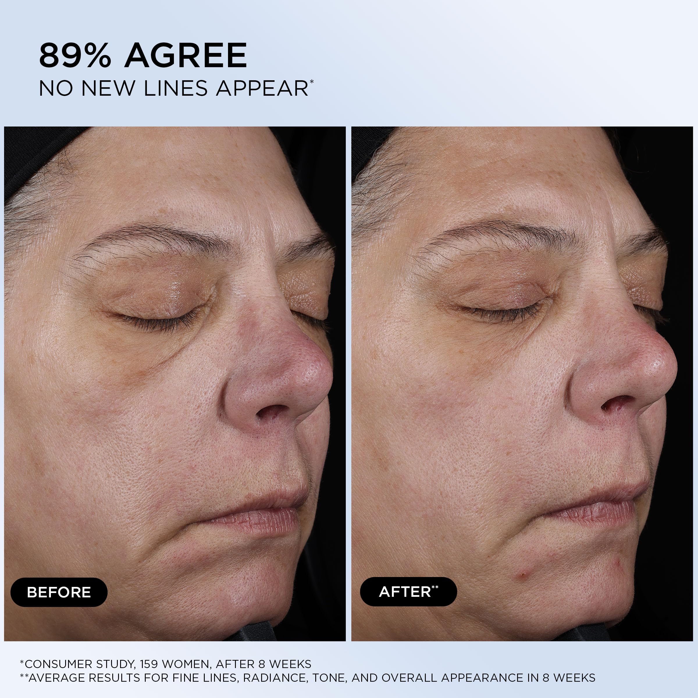 Lancôme silky serum texture gliding on skin for instant hydration benefit