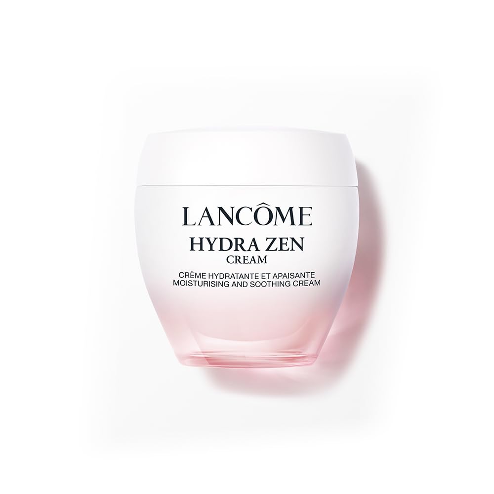 Lancôme jar front view showing elegant packaging and hydration benefits