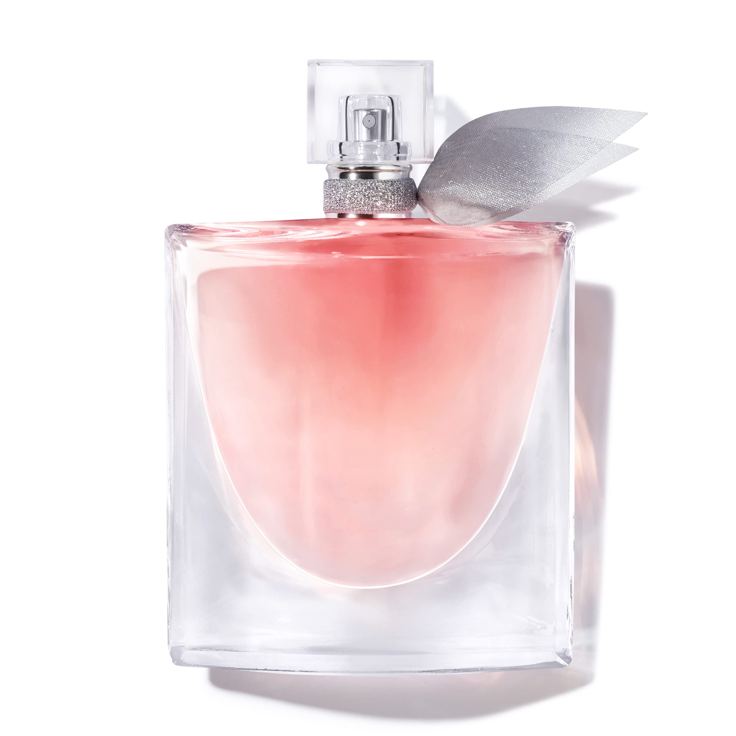 Lancôme front packaging shot showing elegant bottle and label benefit: recognizable luxury