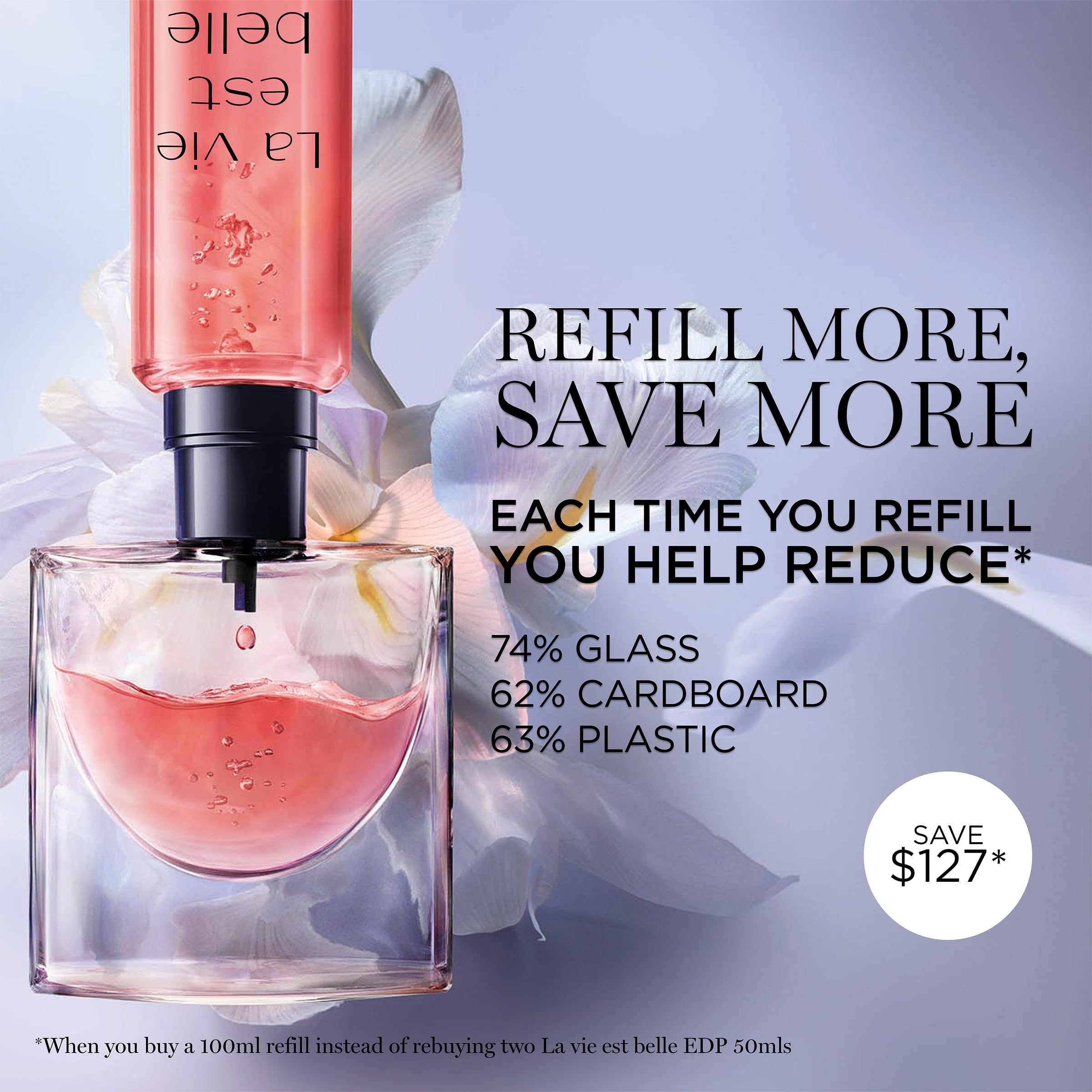 Lancôme patchouli leaf texture photo emphasizing earthy depth benefit: grounded warmth