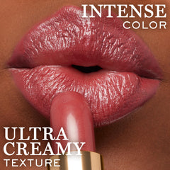 Lancôme creamy texture close-up revealing moisturizing sheen and glide
