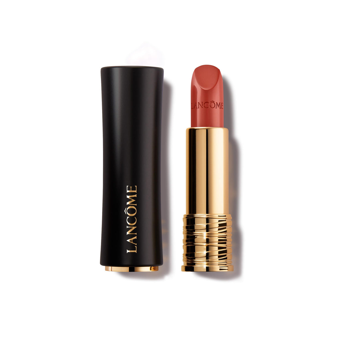 Lancôme front packaging showing luxe case and product identity for premium appeal