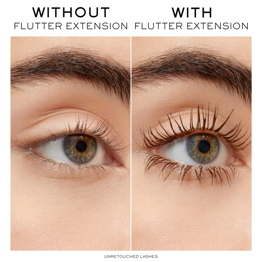 Lancôme nano-bristle brush close-up for precise, clump-free application