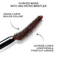 Lancôme Lash Idôle gel texture swatch showing smooth application