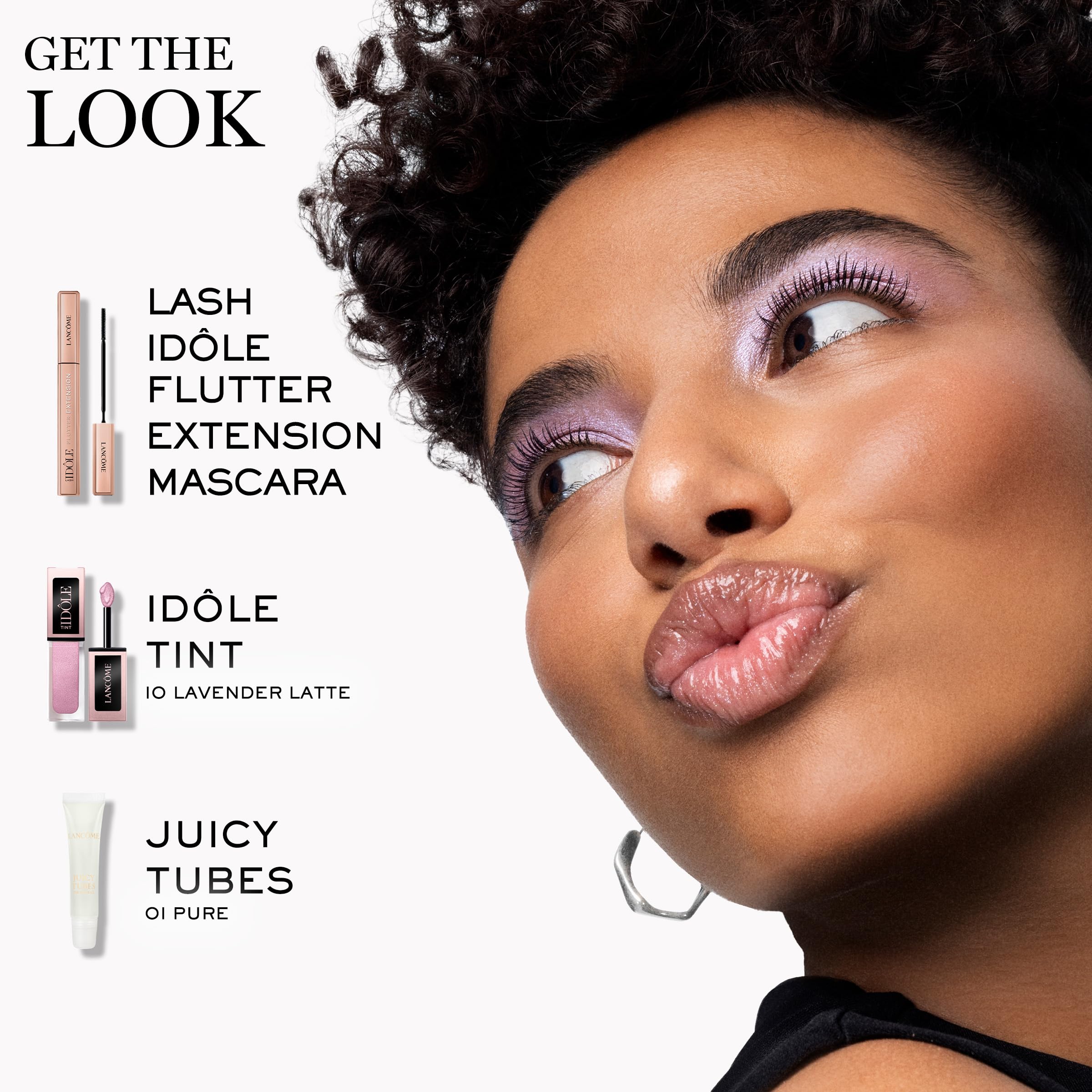 Lancôme travel-size display for portable, long-lasting mascara wear