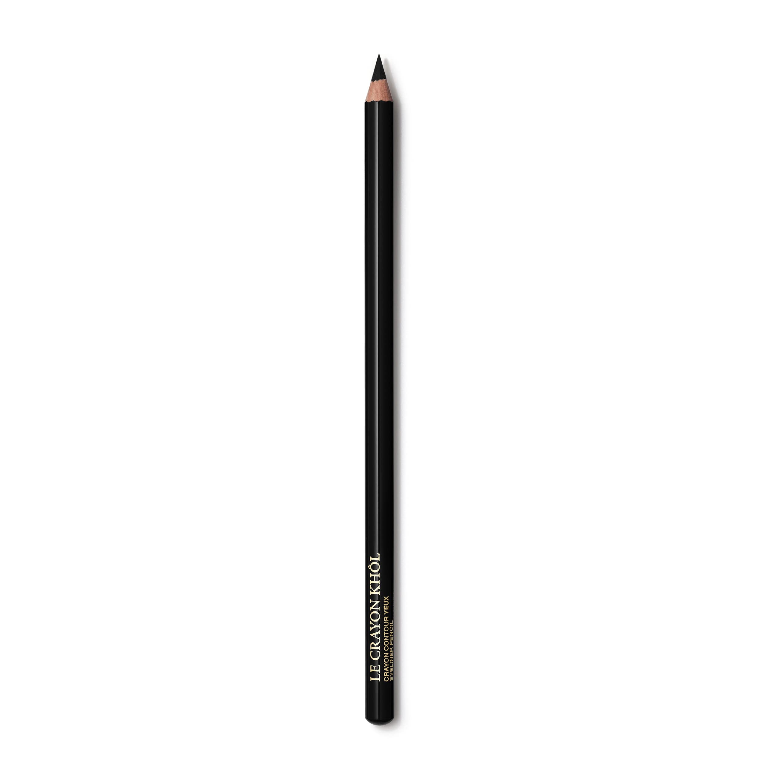 Lancôme Le Crayon Khôl front packaging showing pencil and cap, highlights convenience