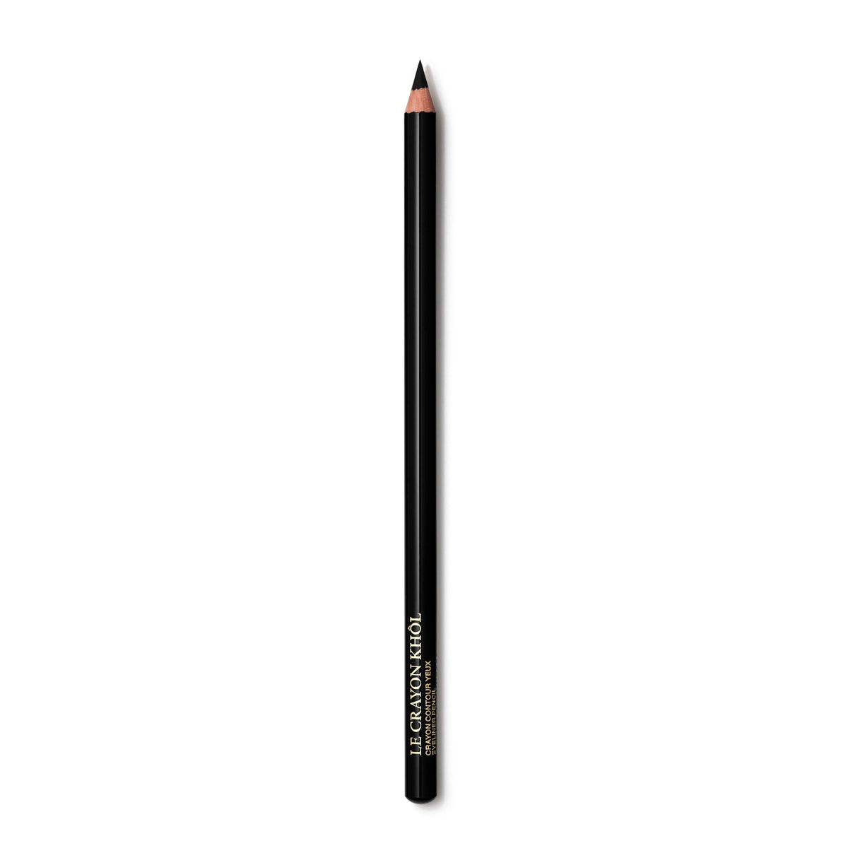 Lancôme Le Crayon Khôl front packaging showing pencil and cap, highlights convenience
