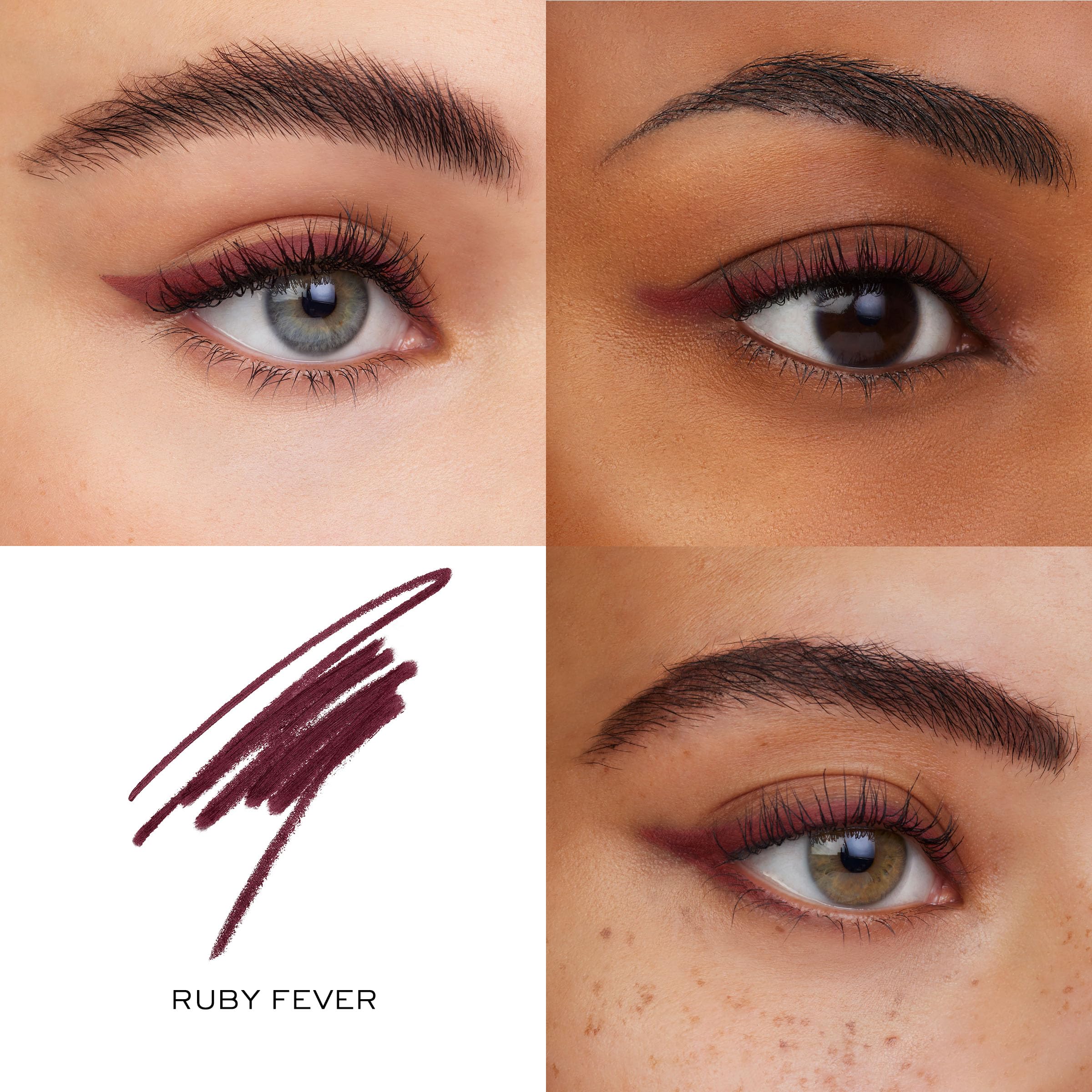 Lancôme detail of built-in smudger on Le Stylo Ruby Fever for easy smoky blending
