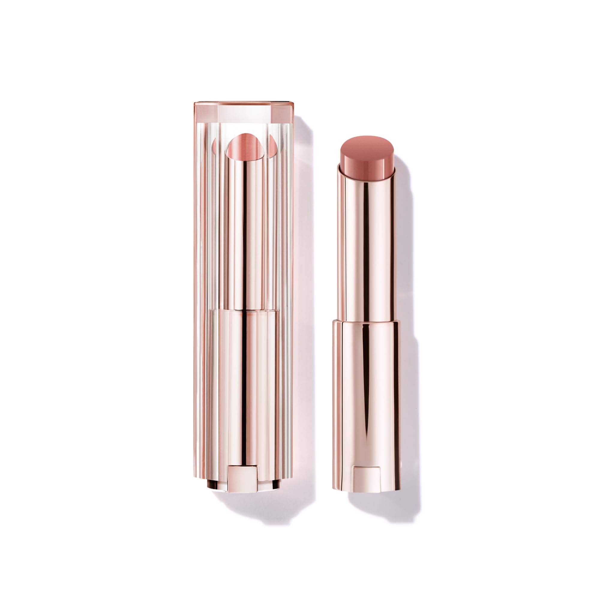 Lancôme tube front view showing sleek packaging and instant glossy benefit