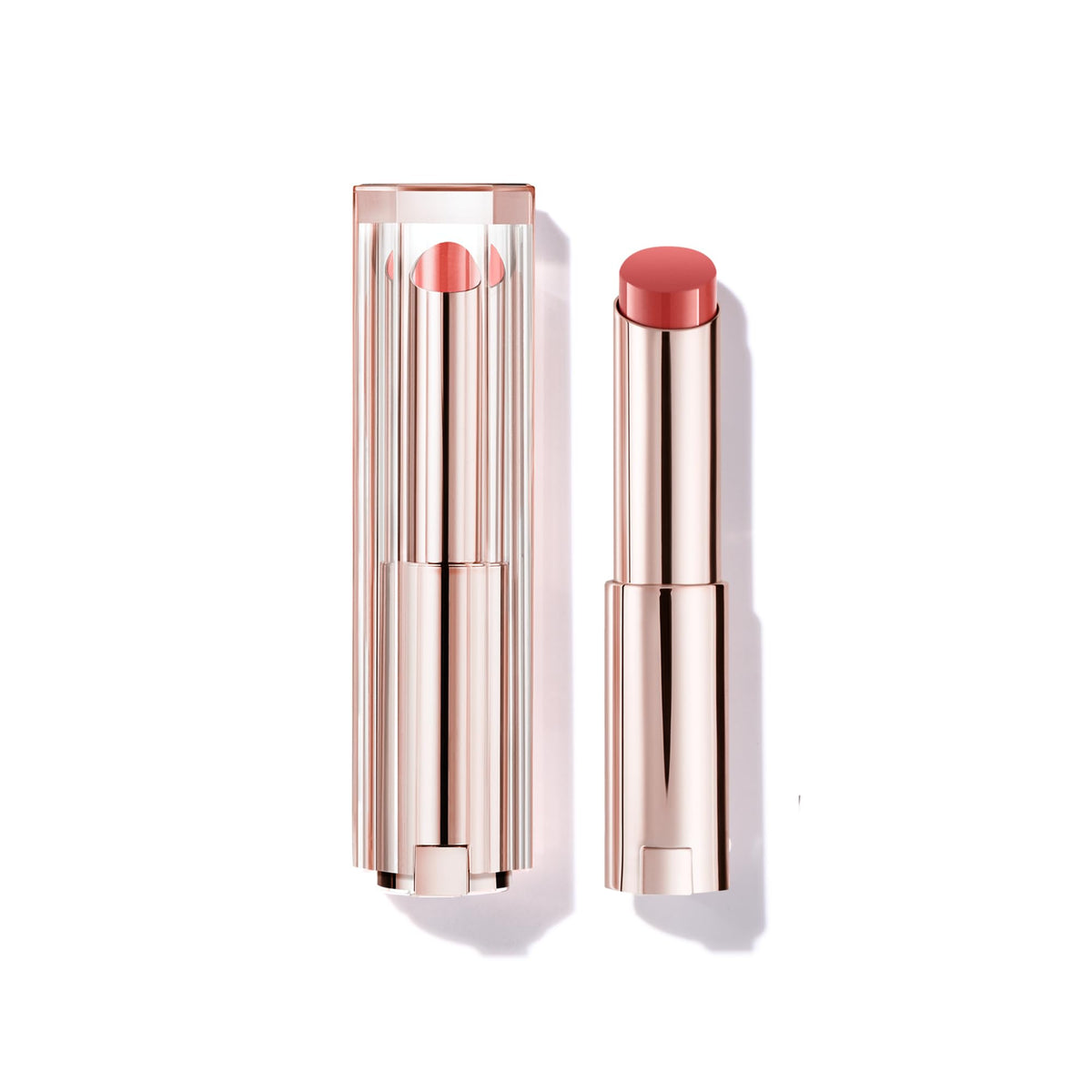 Lancôme front view of ButterGlow tube showing easy twist-up and immediate use benefit