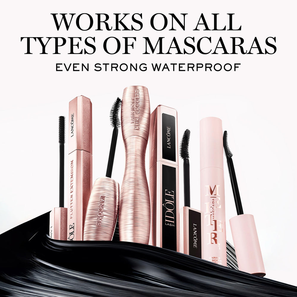 Lancôme Mascara Melter on bathroom vanity lifestyle showing daily routine fit