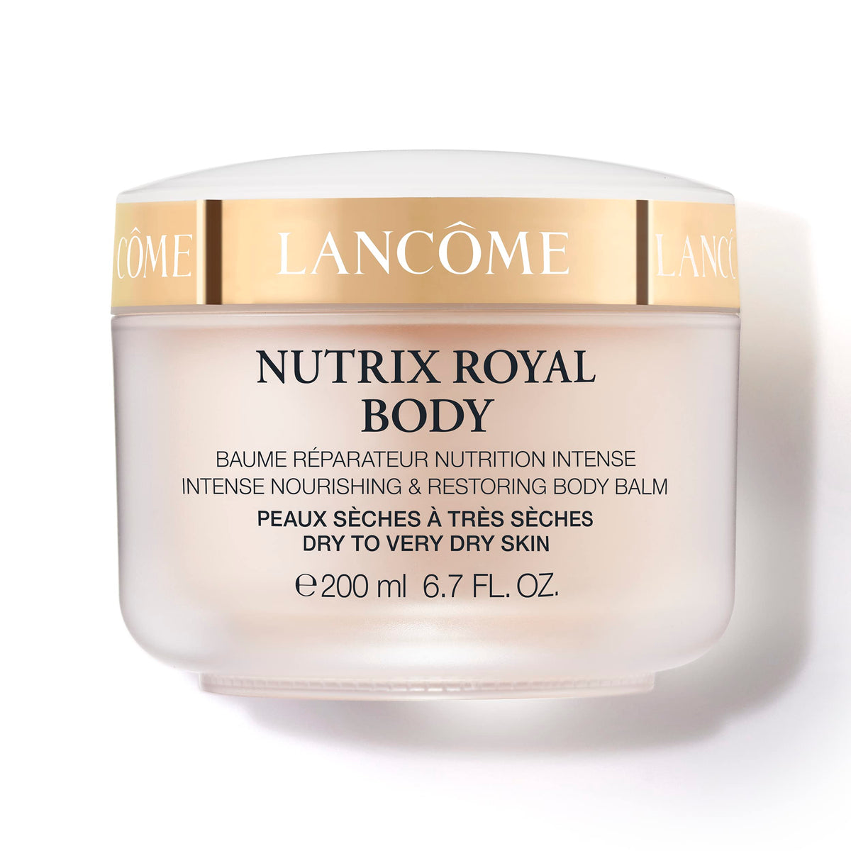 Lancôme Nutrix Royal front jar showing packaging and hydration benefit