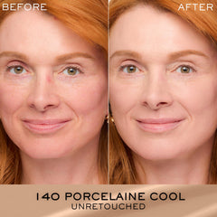 Lancôme texture close-up of foundation cream showing smooth blendability benefit