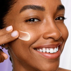Lancôme ingredient illustration of retinol, vitamin C, and peptide benefits