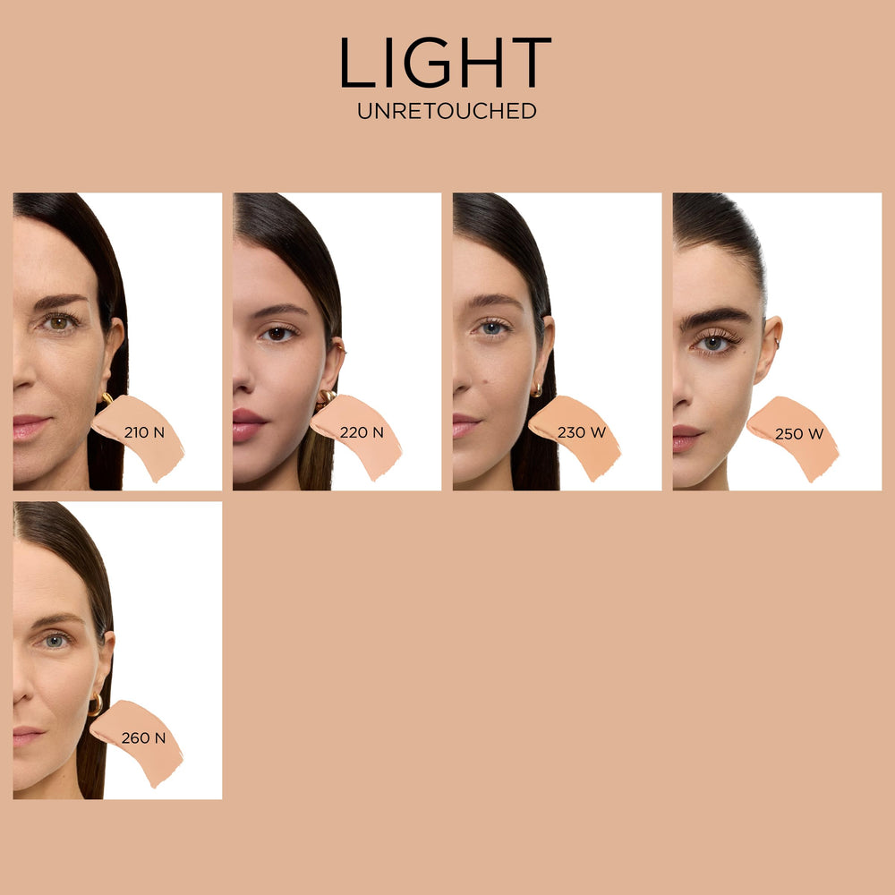 Lancôme stick next to makeup bag lifestyle scene, on-the-go convenience benefit