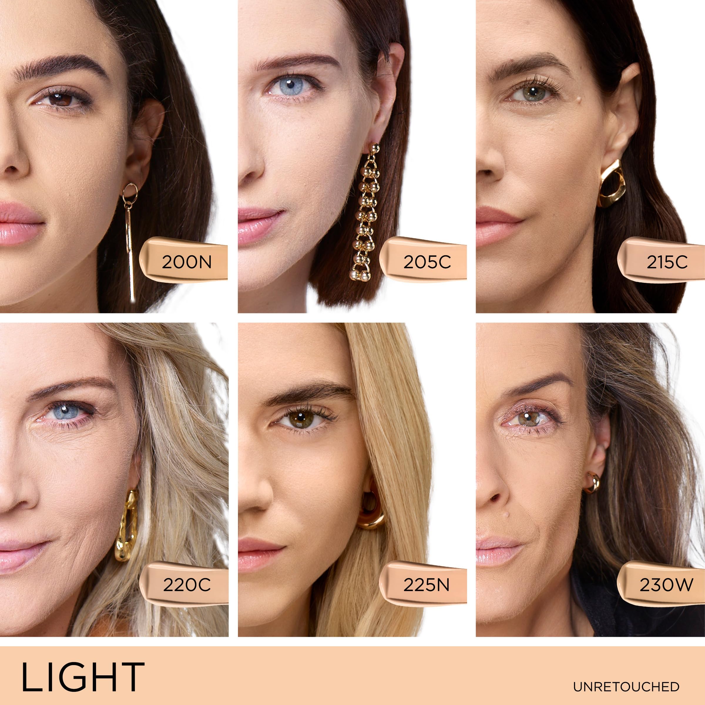 Lancôme applying foundation with fingers for a skinlike, blended result