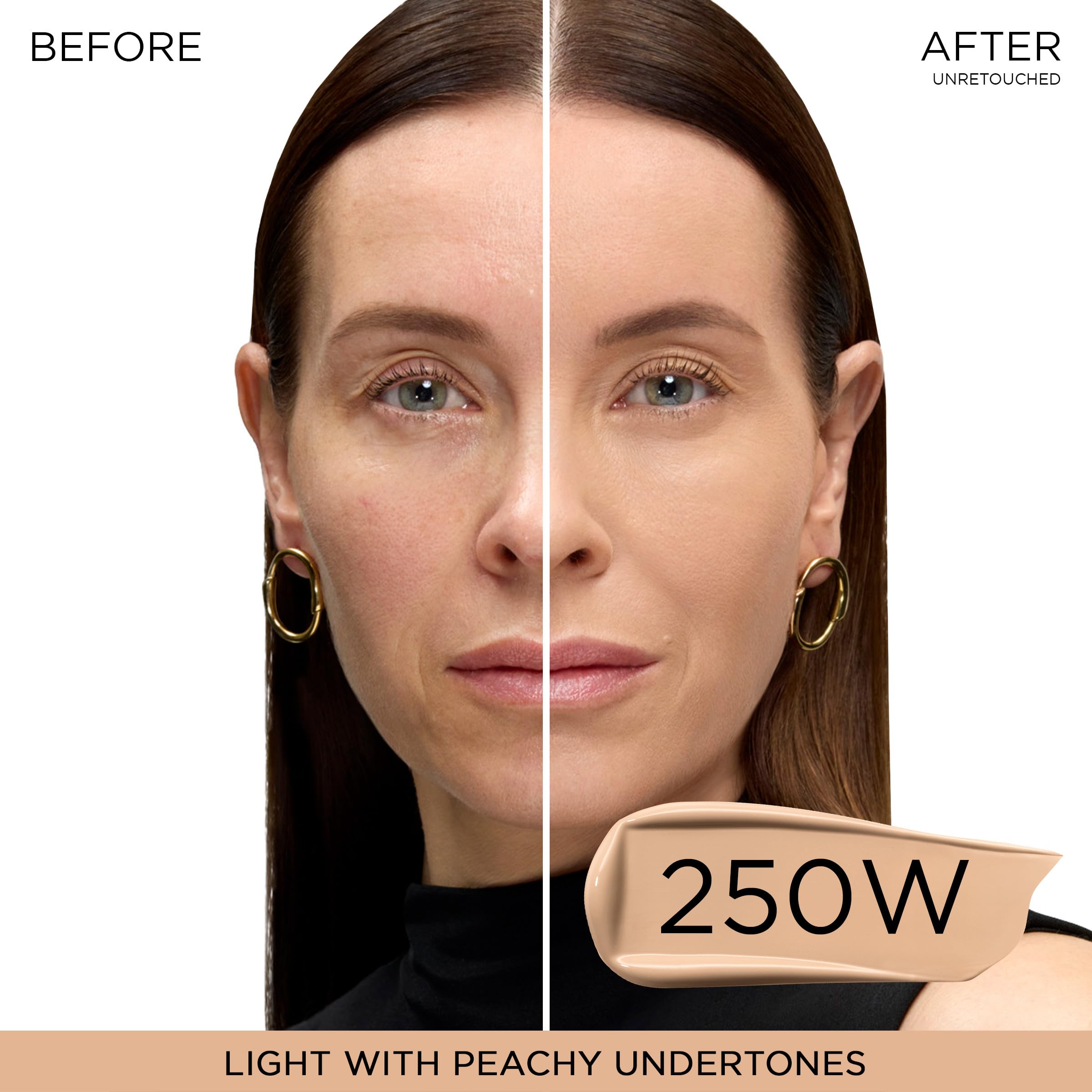 Lancôme pump detail demonstrating controlled dispensing and easy application
