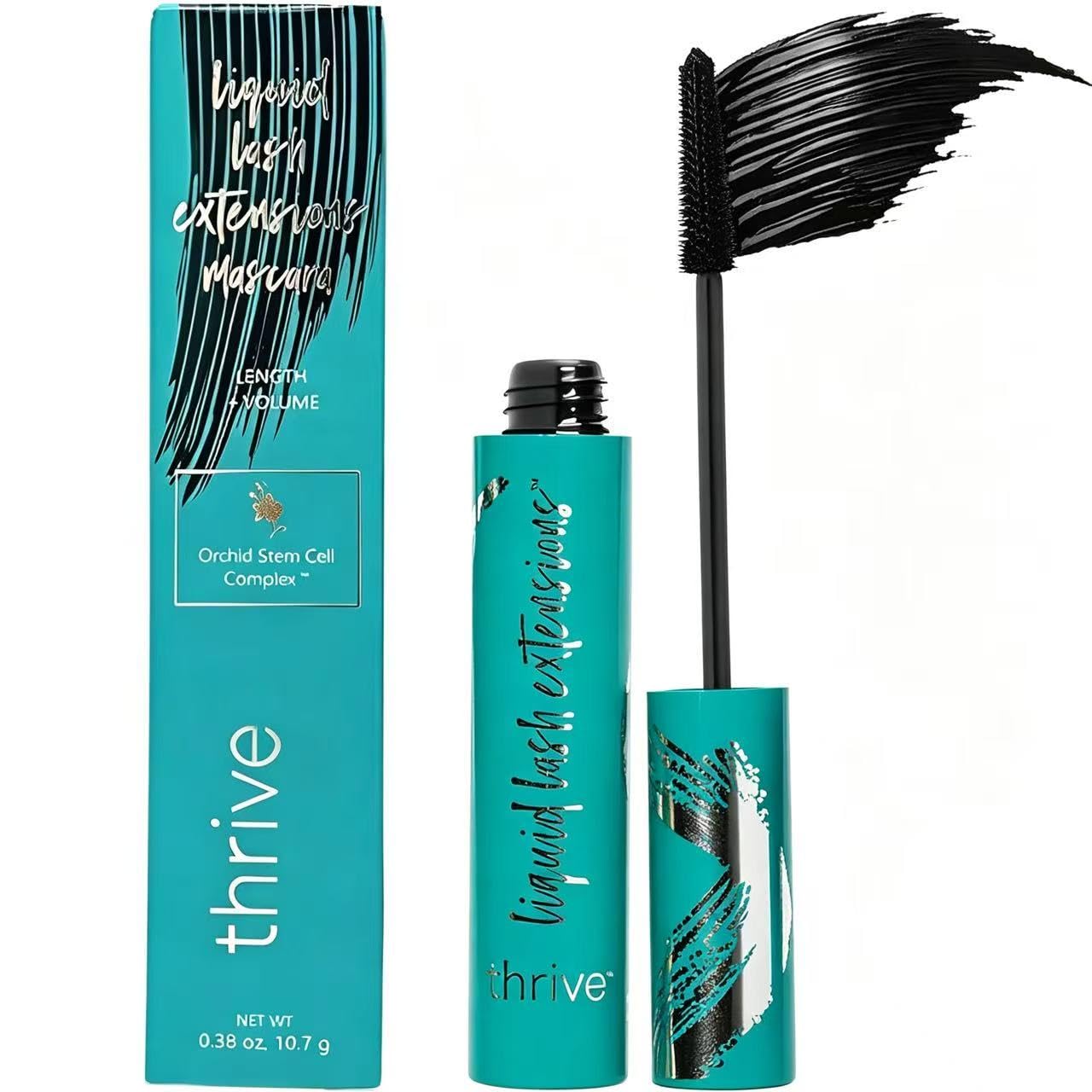 Lancool Thrive front packaging showing rich black tube and branding benefits