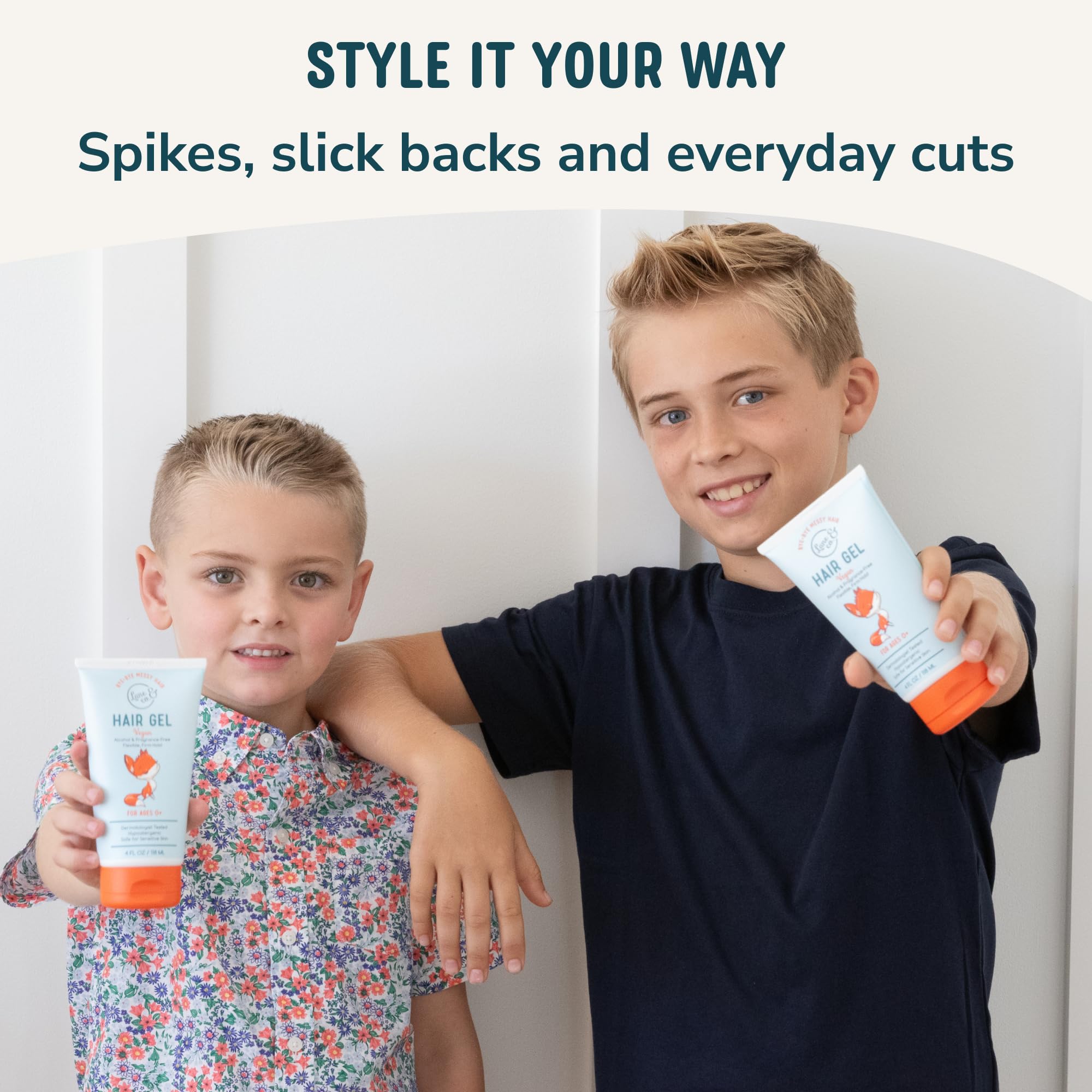 LANE & CO. used to create toddler spikes with natural, flexible hold